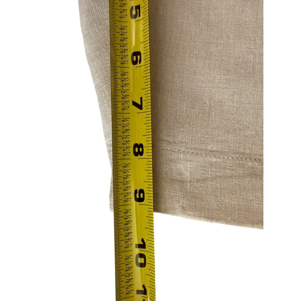 Caribbean Ivory Linen Cargo Shorts - Size 42 - Picture 6 of 8